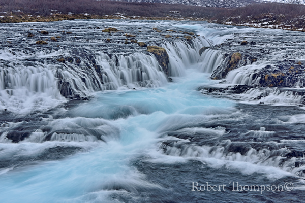 Bruarfoss Waterfall Brekkuskogue Iceland